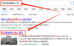 陜西高速神州酒店有限責(zé)任公司與我司做網(wǎng)站推廣項(xiàng)目