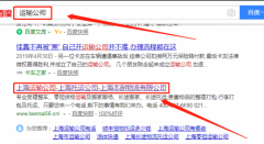 上海本耐物流有限公司與我司做搜索引擎優化項目