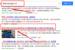 梅州市福爾利環保設備有限公司和本公司簽約搜索引擎優化合同
